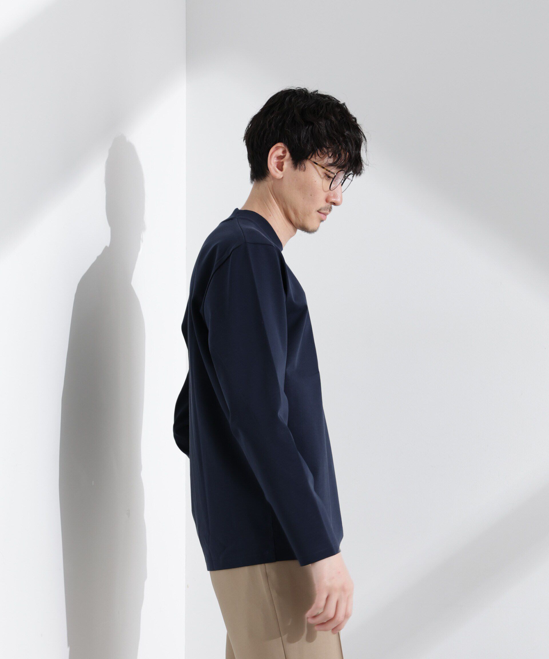  「ジャケT(R) プレミアム クルーネック 長袖」|Tシャツ・カットソー|