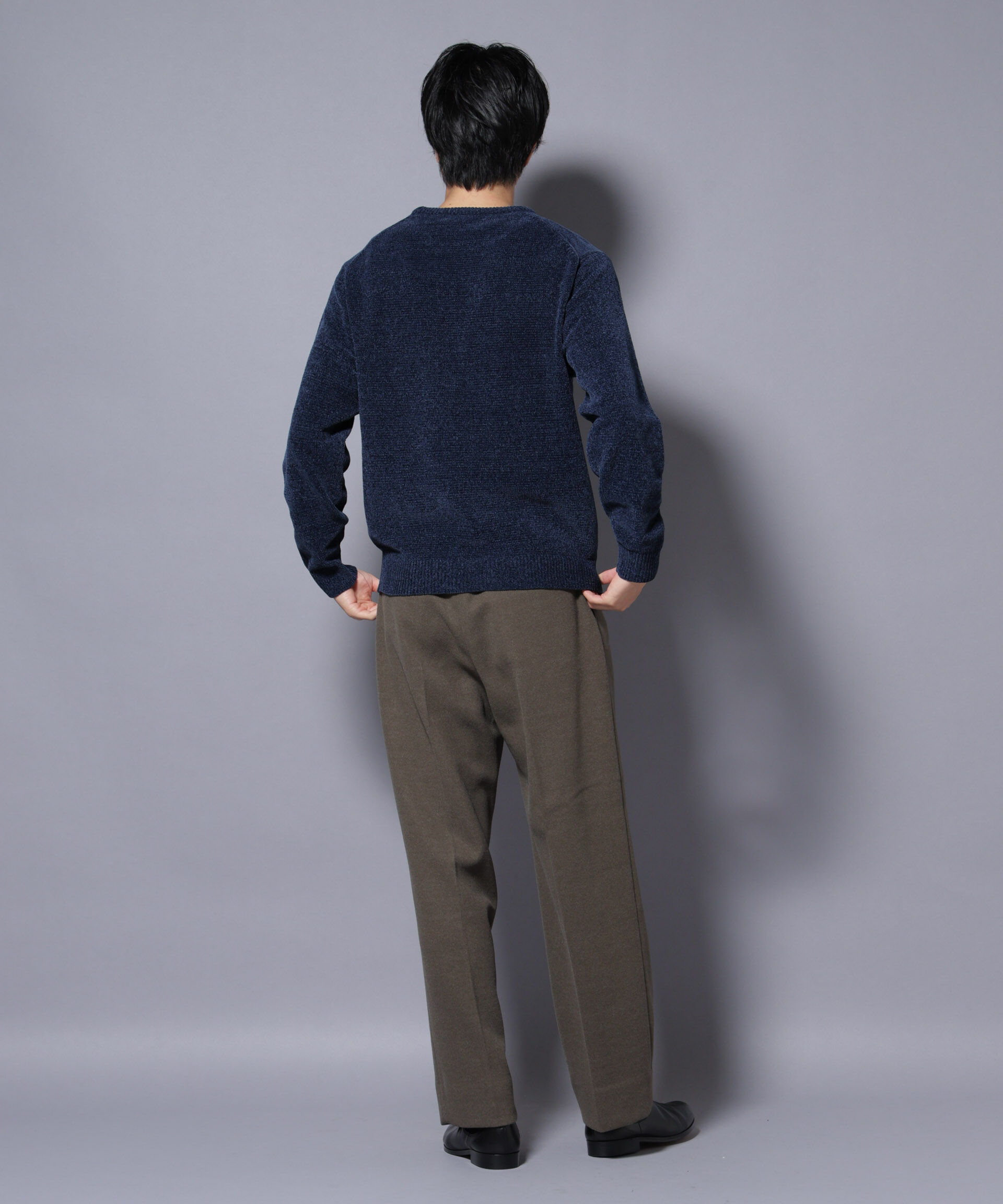 nano･universe「ナノベアモールニットクルーネック 1」|ニット・セーター|