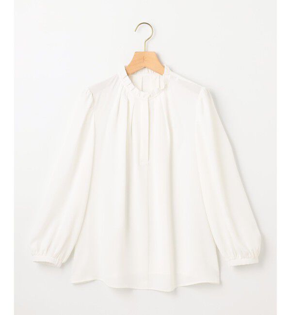 組曲「ライトデシンフリル襟 ブラウス」|シャツ・ブラウス|