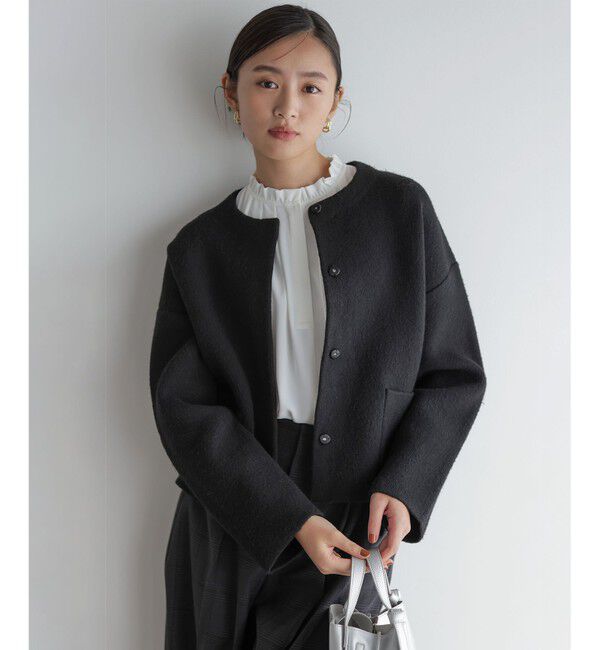 組曲「ライトデシンフリル襟 ブラウス」|シャツ・ブラウス|