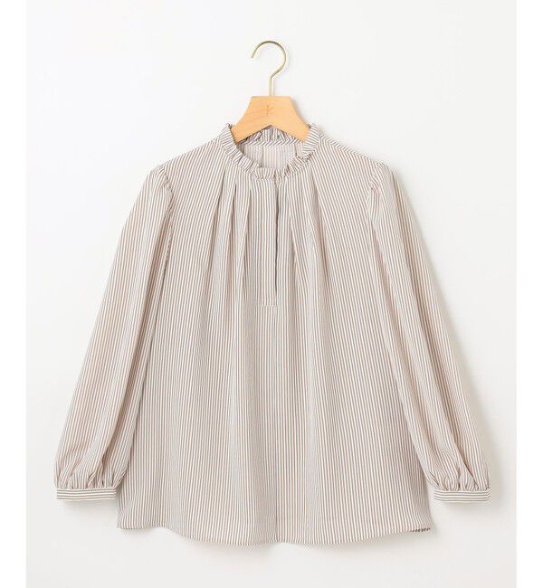 組曲「ライトデシンフリル襟 ブラウス」|シャツ・ブラウス|