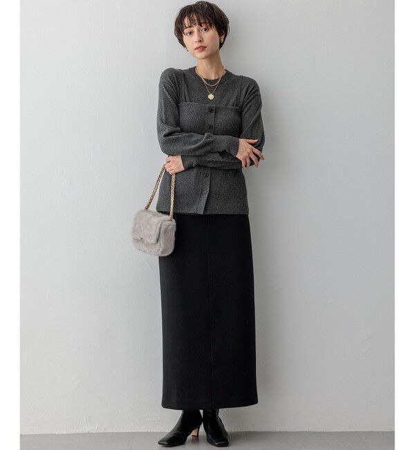 23区「【洗える】レイヤードビスチェ ニット」|ニット・セーター|