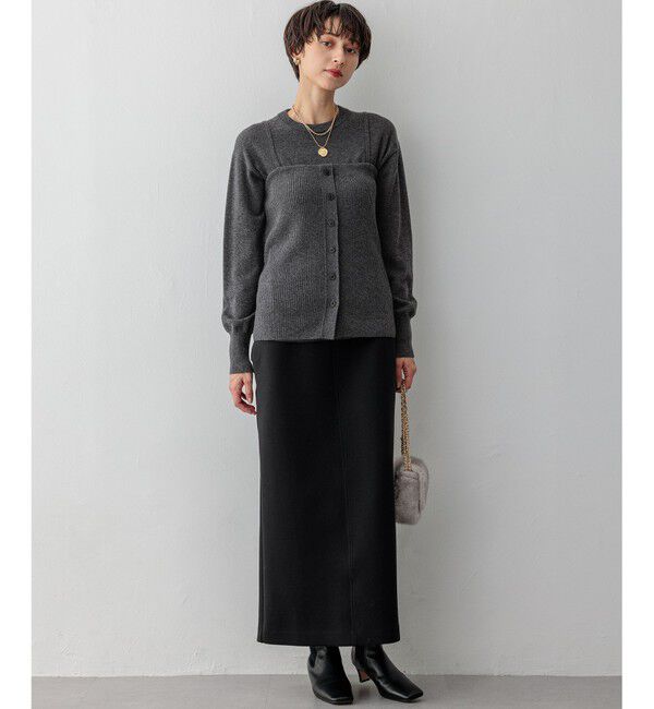 23区「【洗える】レイヤードビスチェ ニット」|ニット・セーター|