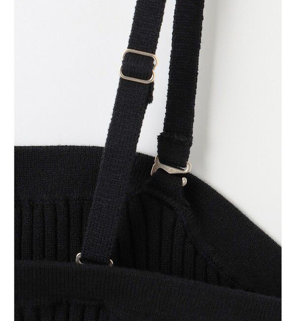 ANY SIS「【洗える】ニットリブ ビスチェ」|ニット・セーター|