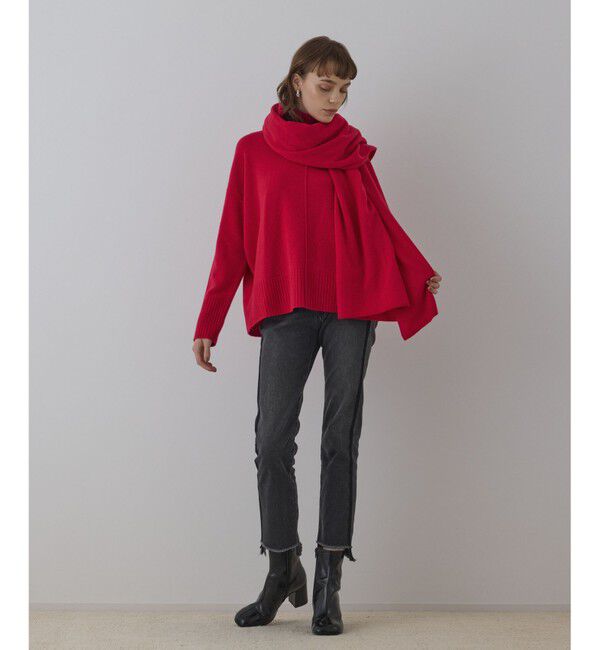 Diagram「ウールストール」|ストール|ピンク