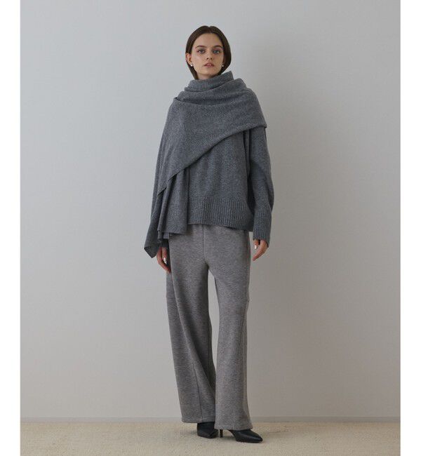 Diagram「ウールストール」|ストール|グレー