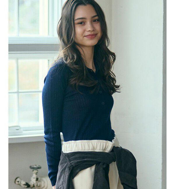 LACOSTE「3Dニッティングメリノウールポロセーター」|ニット・セーター|