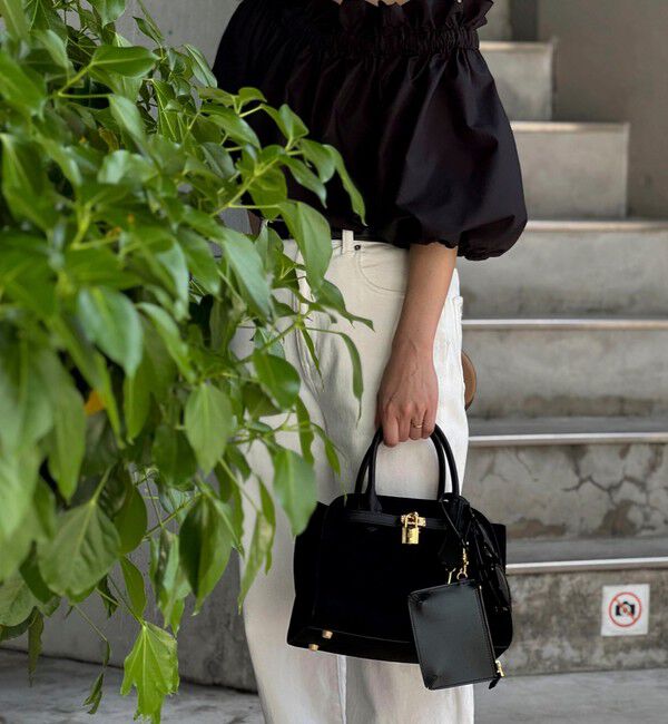 NOLLEY'S「【SINBONO/シンボノ】 スエードコンビトートバッグ」|トートバッグ|