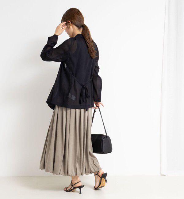 NOLLEY'S「バルーンカットソースカート」|スカート|