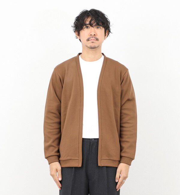 NOLLEY'S goodman「【ACTIVE SECT】《限定展開》接結ボタンレスカーディガン 25AW」|カーディガン|