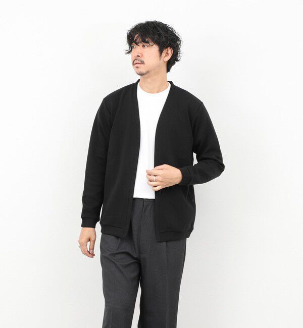 NOLLEY'S goodman「【ACTIVE SECT】《限定展開》接結ボタンレスカーディガン 25AW」|カーディガン|