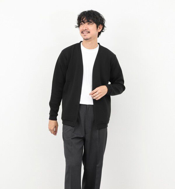 NOLLEY'S goodman「【ACTIVE SECT】《限定展開》接結ボタンレスカーディガン 25AW」|カーディガン|