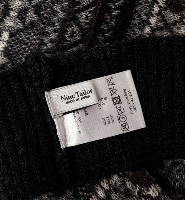 NOLLEY'S goodman「【Nine Tailor/ナインテーラー】Mugwort Stole N-1520」|ストール|