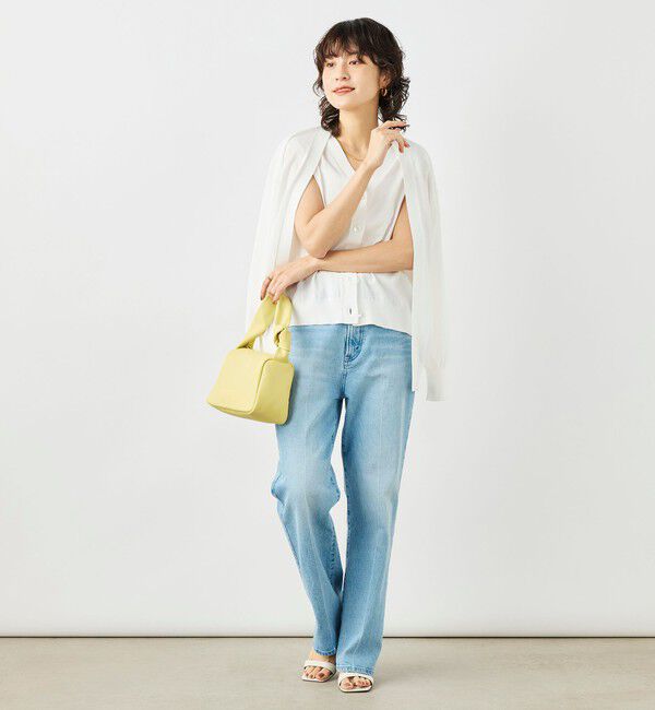 NOLLEY'S「《手洗い可能》ベストドッキングVネックカーディガン」|カーディガン|