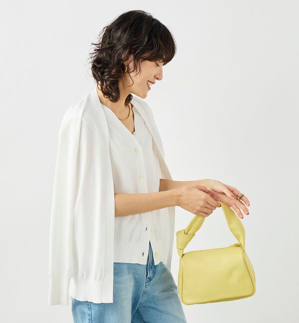 NOLLEY'S「《手洗い可能》ベストドッキングVネックカーディガン」|カーディガン|