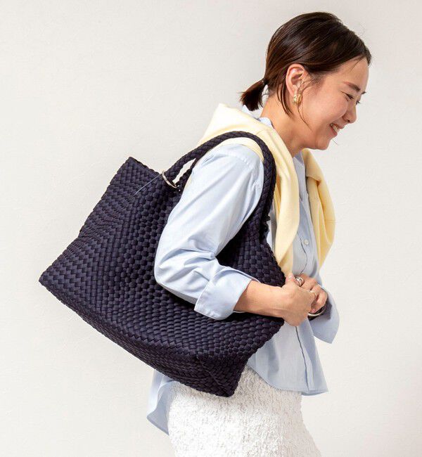 NOLLEY'S「メッシュトートM」|トートバッグ|ネイビー