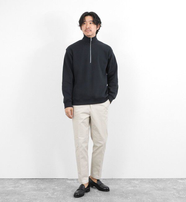 NOLLEY'S goodman「リブダンボール スタンドハーフZip 26SS」|スウェット・ジャージ|