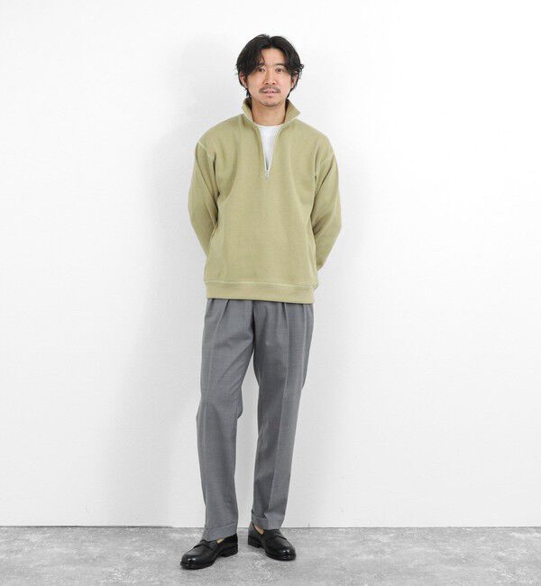 NOLLEY'S goodman「リブダンボール スタンドハーフZip 26SS」|スウェット・ジャージ|