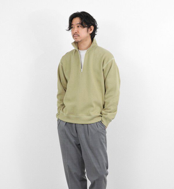 NOLLEY'S goodman「リブダンボール スタンドハーフZip 26SS」|スウェット・ジャージ|