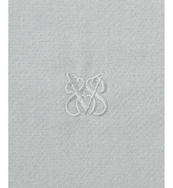 VIS「なめらかタッチ刺繍入りストール」|ストール|