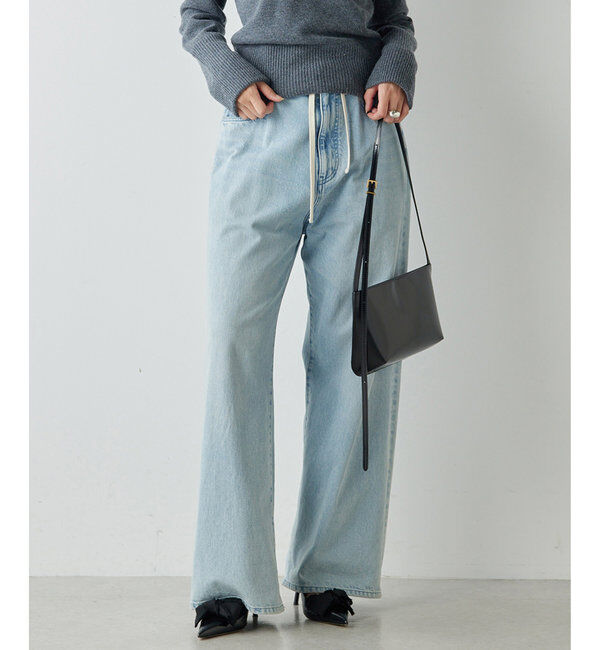  「ドロストデニムパンツ」|チノ|