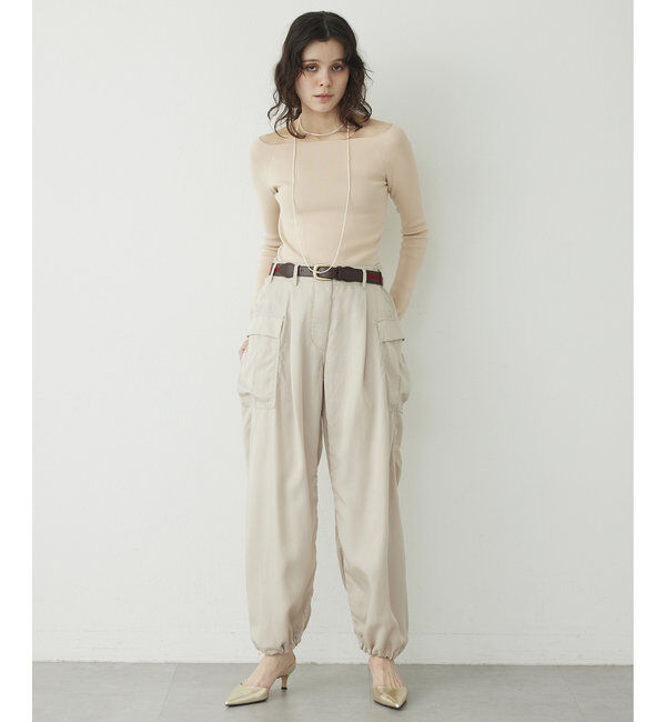 THE PAUSE「【THE PAUSE】オフショルニットプルオーバー」|ニット・セーター|