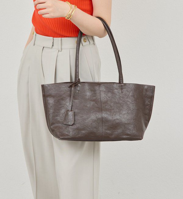  「【実用性抜群！】【2.718】ボートトート」|トートバッグ|ブラウン