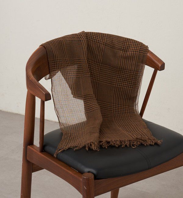  「グレンチェックストール」|ストール|