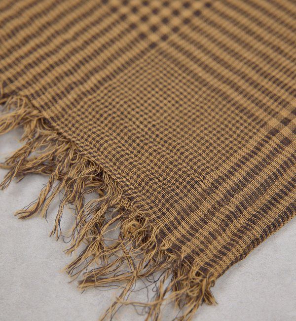  「グレンチェックストール」|ストール|