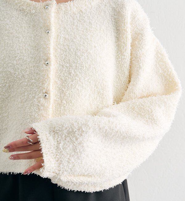  「26SSミニフリンジカーディガン」|カーディガン|