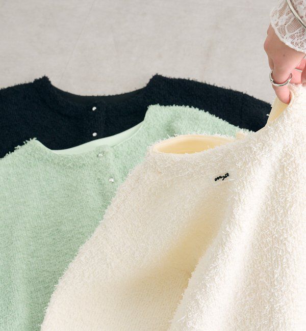  「26SSミニフリンジカーディガン」|カーディガン|