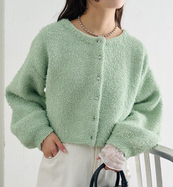  「26SSミニフリンジカーディガン」|カーディガン|