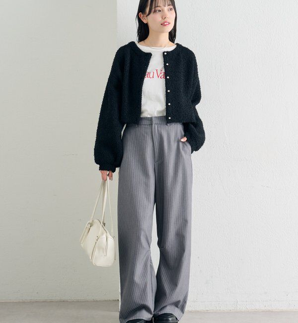  「26SSミニフリンジカーディガン」|カーディガン|