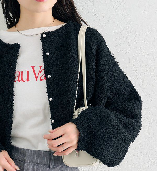  「26SSミニフリンジカーディガン」|カーディガン|