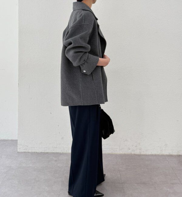 k*a様 【LOUNGEDRESS】ミドルリバーコート　ネイビー LOUNGEDRESS】ミドルリバーコート ネイビー - メルカリ