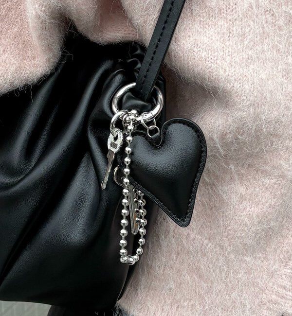  「〈GOLDY/ゴールディ〉ハートバッグチャーム」|リング|