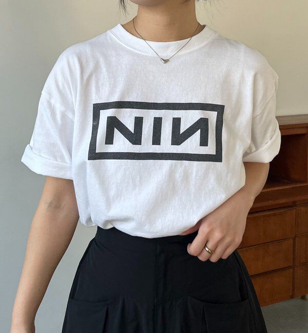  「【GOOD ROCK SPEED】Nine Inch NailsボックスロゴT」|Tシャツ・カットソー|