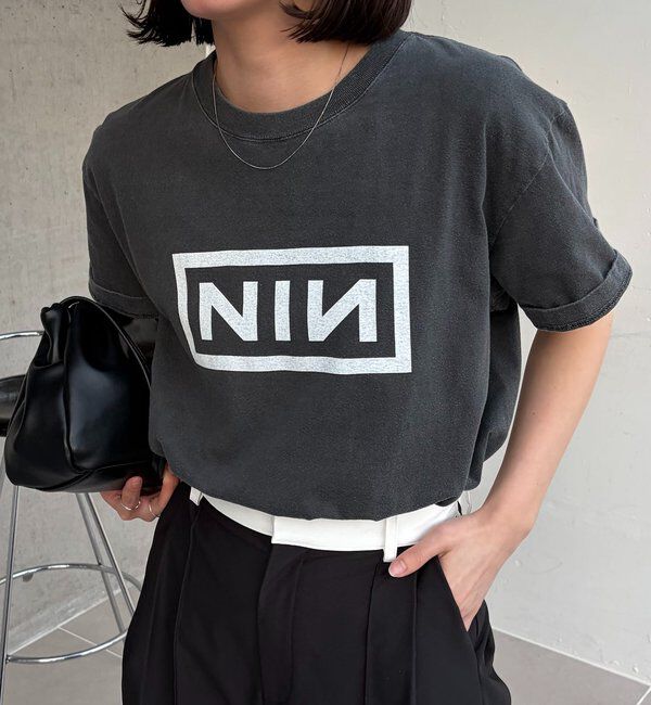  「【GOOD ROCK SPEED】Nine Inch NailsボックスロゴT」|Tシャツ・カットソー|
