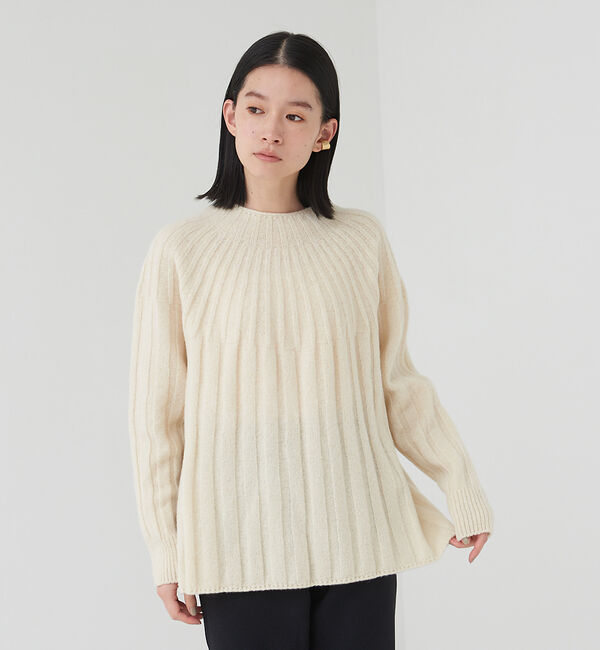 collex「ミックスヤーンニットプルオーバー」|ニット・セーター|