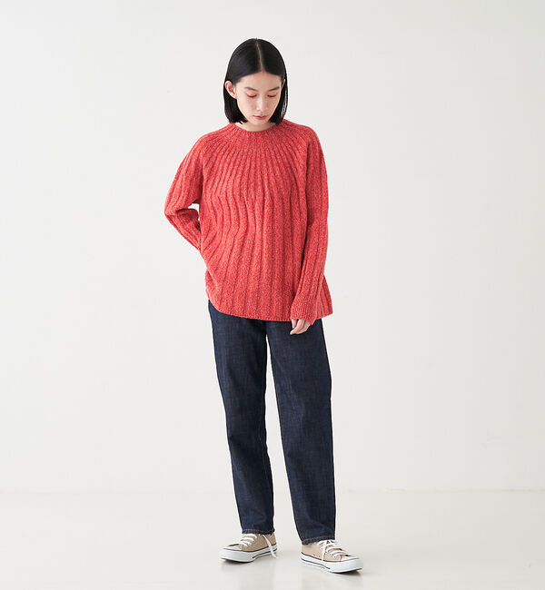collex「ミックスヤーンニットプルオーバー」|ニット・セーター|