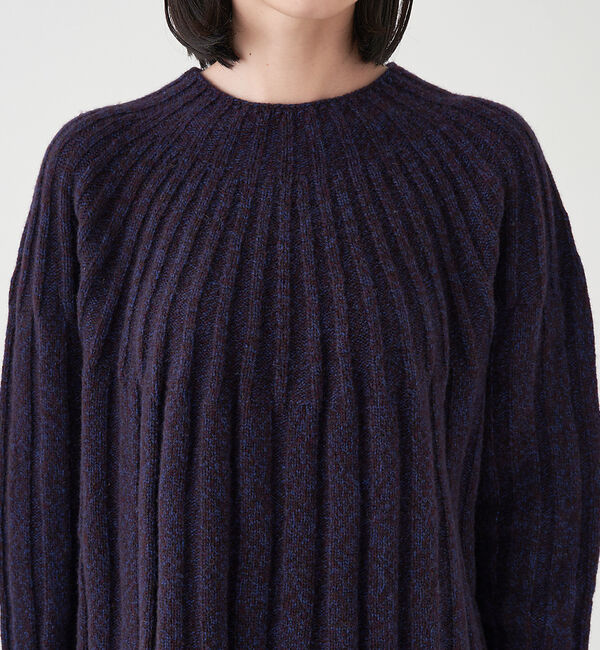 collex「ミックスヤーンニットプルオーバー」|ニット・セーター|