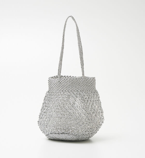 collex「【ANANS】SMALL マクラメ メタリック トートバッグ」|トートバッグ|