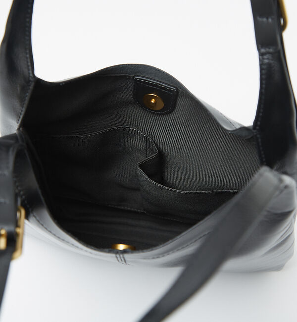 collex「【WEB限定】【BEAURE/ヴュレ】カウレザー トライアングル トートバッグ」|ショルダー・メッセンジャー|