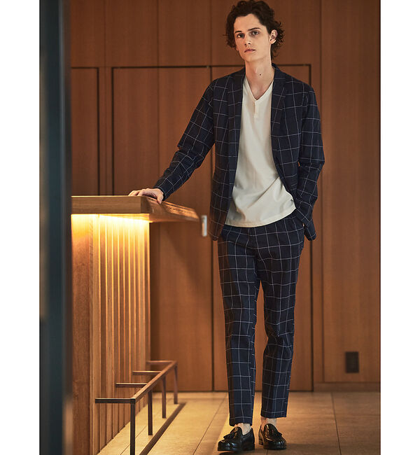 ABAHOUSE「【セットアップ対応】COOL DRYMAX ジャケット / サマージャケット」|テーラードジャケット|