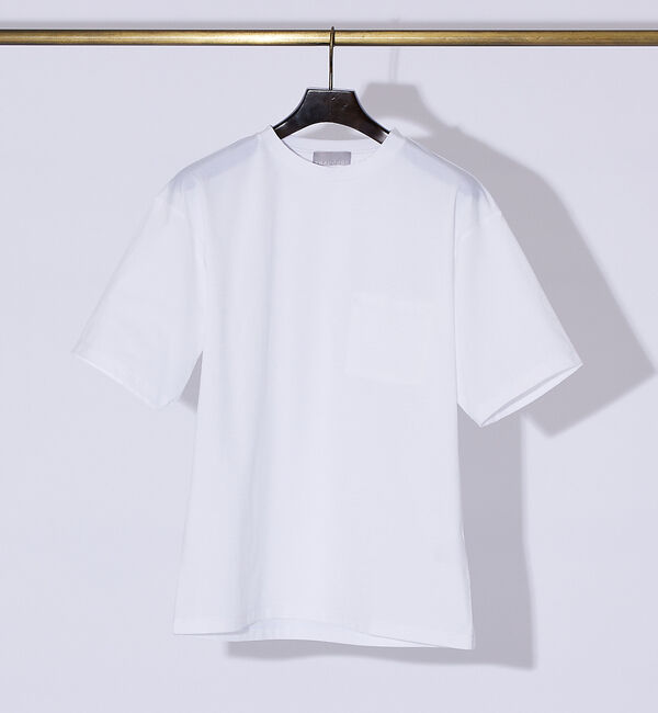 ABAHOUSE「エアファンクション ポケットTシャツ」|Tシャツ・カットソー|ホワイト