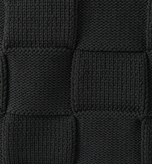 ABAHOUSE「【FORTUNA/フォルトゥナ】ECOTEC-Knit/編み込み風ニットプルオー」|ニット・セーター|