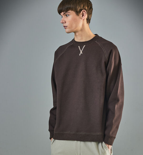 ABAHOUSE「リバーフリース カラースウェット プルオーバー / セットアップ対応」|スウェット・ジャージ|