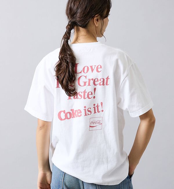 ABAHOUSE「【GOOD ROCK SPEED/グッドロックスピード】Coca-Cola (R)」|Tシャツ・カットソー|ホワイト