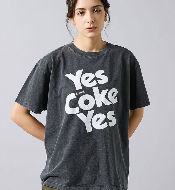 ABAHOUSE「【GOOD ROCK SPEED/グッドロックスピード】Coca-Cola (R)」|Tシャツ・カットソー|ブラック