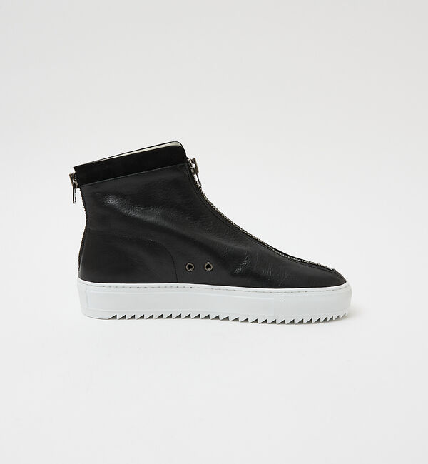 alfredoBANNISTER「【MADE IN JAPAN】ダブルジップ スニーカー」|スニーカー|